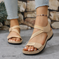 Modelo 2026: Sandalias ortopédicas de nuevo diseño con doble cierre de velcro.