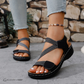 Modelo 2026: Sandalias ortopédicas de nuevo diseño con doble cierre de velcro.