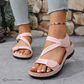 Modelo 2026: Sandalias ortopédicas de nuevo diseño con doble cierre de velcro.