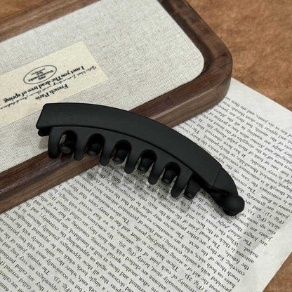 🖤✨ Retro Hair Clip – Large Banana Clip for Updos
