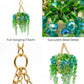 🚗✨ Car Rearview Mirror Pendant – Sparkling Crystal Beads