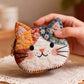 🐱💕 Cute Patchwork Cat Purse – Colourful, Compact & Practical! 🌈✨