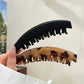 🖤✨ Retro Hair Clip – Large Banana Clip for Updos