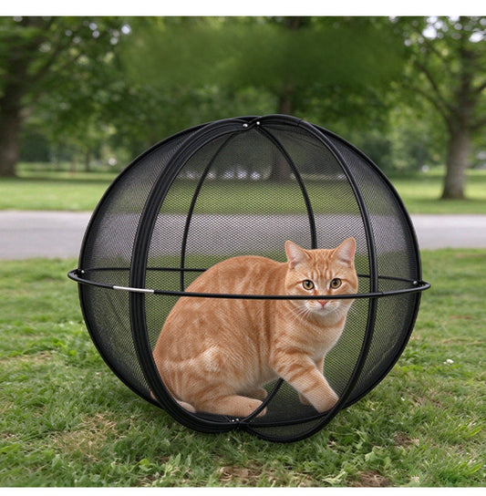 🐱 Portable Cat Playpen – Safe & Comfortable Enjoyment Outdoors! 🌿☀️