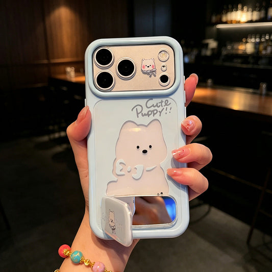 🎀📱 Phone Case with Mirror and Built-in Stand – Cute, Practical, and Super Original! 💖✨
