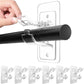 🔥 Self-Adhesive Curtain Rod Brackets – No-Drill Installation for Bathrooms & Bedrooms