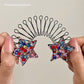 ✨ Rhinestone Star Hair Comb
