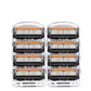 Men's razor replacement kit + free holder – Ultra-sharp stainless steel blades for a smooth shave