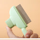 🐶🐱✨ Self-Cleaning Pet Brush – Goodbye Loose Fur, Hello a Healthier-Looking Coat! 🐾💖