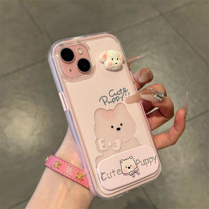 🎀📱 Phone Case with Mirror and Built-in Stand – Cute, Practical, and Super Original! 💖✨