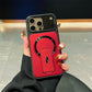 📱 Shockproof Phone Case with Foldable Camera Cover and Magnetic Stand