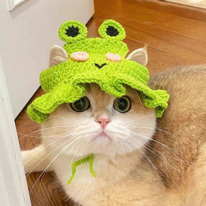 🐾 قبعة حيوانات أليفة مضحكة للقطط والكلاب ⭐  