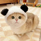 🐶Cozy Winter Hat for Dogs & Cats – Adjustable Plush Hat for Small Pets🐱