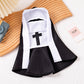 🐱🖤 Cute Nun Costume for Pets – Little Paws, Big Charm! 🤍✝️