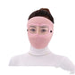 Winter Windproof Face Mask – Warm Fleece Mask with Visor for Cycling & Outdoor Activities