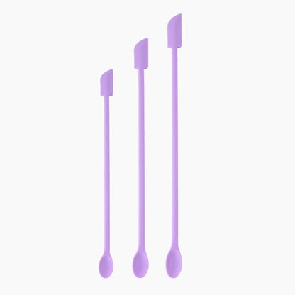 🧴✨ Double-Ended Cosmetic Spatula – Mini Spoon & Silicone Scraper