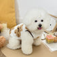 Winter Fleece Dog Vest – Thick, Warm Pet Clothes with Leash Ring for Teddy, Bichon & More