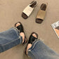 🌞 Verano 2026: Sandalias ortopédicas de cuero cómodas: ¡soporte y elegancia!