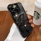 🦋✨ Glitter Butterfly Phone Case – Removable Card Holder & Shockproof Protection