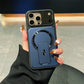 📱 Shockproof Phone Case with Foldable Camera Cover and Magnetic Stand