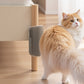 🐱🌿 Wall Mounted Cat Brush with Catnip – Massage & Grooming