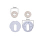 🚽 304 Stainless Steel Toilet Seat Fixings