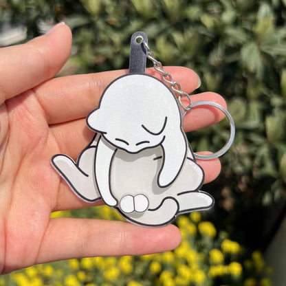 🐱😹Pull-Out Funny Cat Keychain – Cute, Quirky & Fun