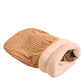🐶 Fluffy Pet Sleeping Bag Cave – Extra Warm for Kittens, Puppies & Short-Haired Breeds 🐈