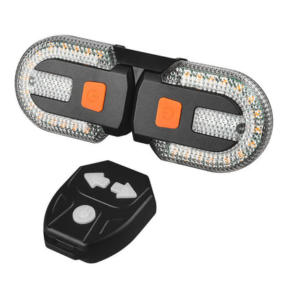 Wireless Bike Turn Signal with Remote Control – Safe Direction Indicators for Mountain Bikes & City Bikes