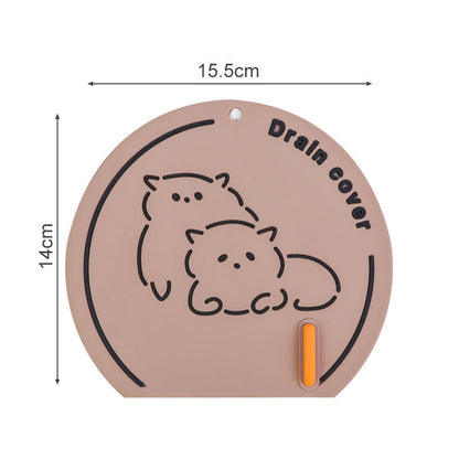 🦊 Drain Cover with Fox Motif – Less Unpleasant Odours, More Comfort! 🚿✨