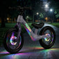 🚴‍♂️🌈 Rechargeable Bicycle Wheel Light – Colorful LED Hub Light ✨💖