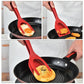 🍳✨ 2-in-1 Nylon Cooking Tongs & Spatula – Heat-Resistant Utensil