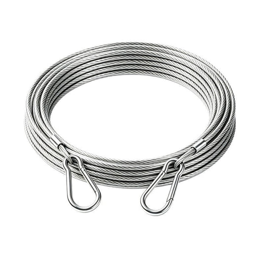 🧺 Reinforced PVC-Coated Steel Clothesline – Strong and Durable