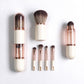 💄🌸 6-in-1 Makeup Brush Set – Beauty and Convenience in One Case! ✨💖