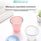 🥤✨ Vaso Plegable Portátil – ¡Ahorra Espacio y Llévalo Contigo a Todas Partes! 🎒💖
