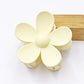 🌸Hair clip with matte floral pattern, new model 2026