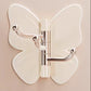 🦋 Butterfly Wall Hook with 3 Rotating Hooks – Self-Adhesive, No Drilling Required ✨🏡