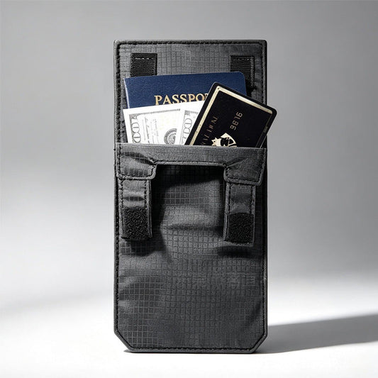 🛂✨ Hidden Waist Pouch – Passport and Money Holder for Travel