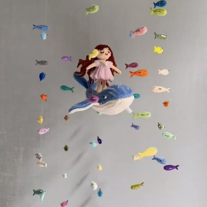 🐠 DIY Ocean Wind Chime – Create Your Own Colourful Underwater World! 🌊✨