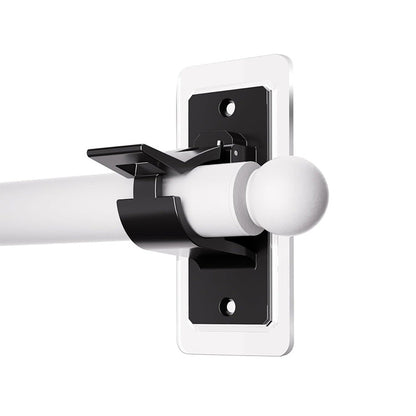 🔥 Self-Adhesive Curtain Rod Brackets – No-Drill Installation for Bathrooms & Bedrooms