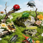 Wind-up crawling insect toy realistic prank gadget fun decor 🐜