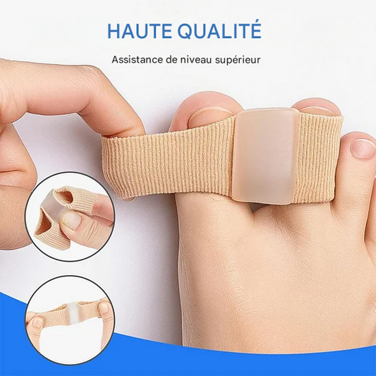 Séparateur d'orteils et correction de l'hallux valgus