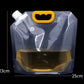 🥤✨ Self-Standing Pouch with Spout – Transparent Aluminum Foil Bag