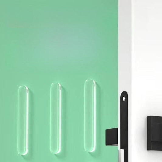 🛡️ Transparent silicone door bumpers, self-adhesive