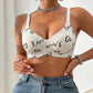 🌸 Seamless Floral Bra Without Underwire – Invisible and Comfortable