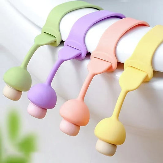 🚽✨ Silicone Toilet Lid Handle – Touch-Free Opening
