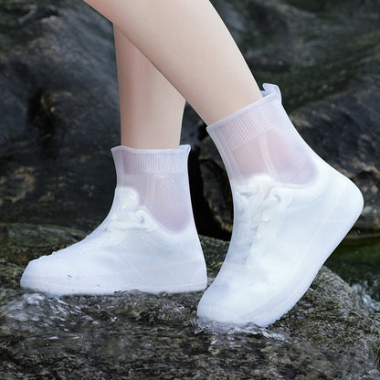 🌧️👢 Copriscarpe impermeabili riutilizzabili – Proteggi le tue scarpe dalla pioggia! 💦✨