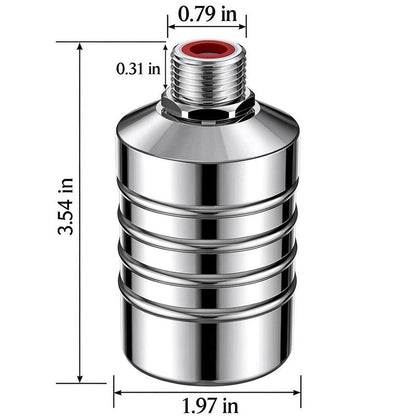 💦 Automatic Water Stop Valve Made of 304 Stainless Steel – No More Tank Overflow
