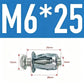 🔩 Galvanized blind rivet nuts M4 M5 M6 M8