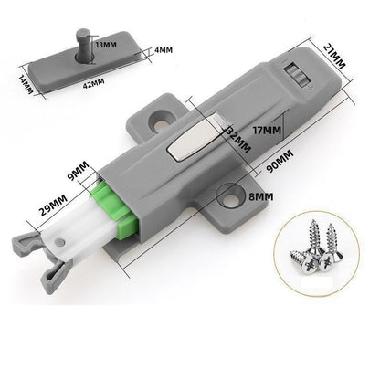 🏠🚪Push-to-Open Cabinet Door Catch🔧